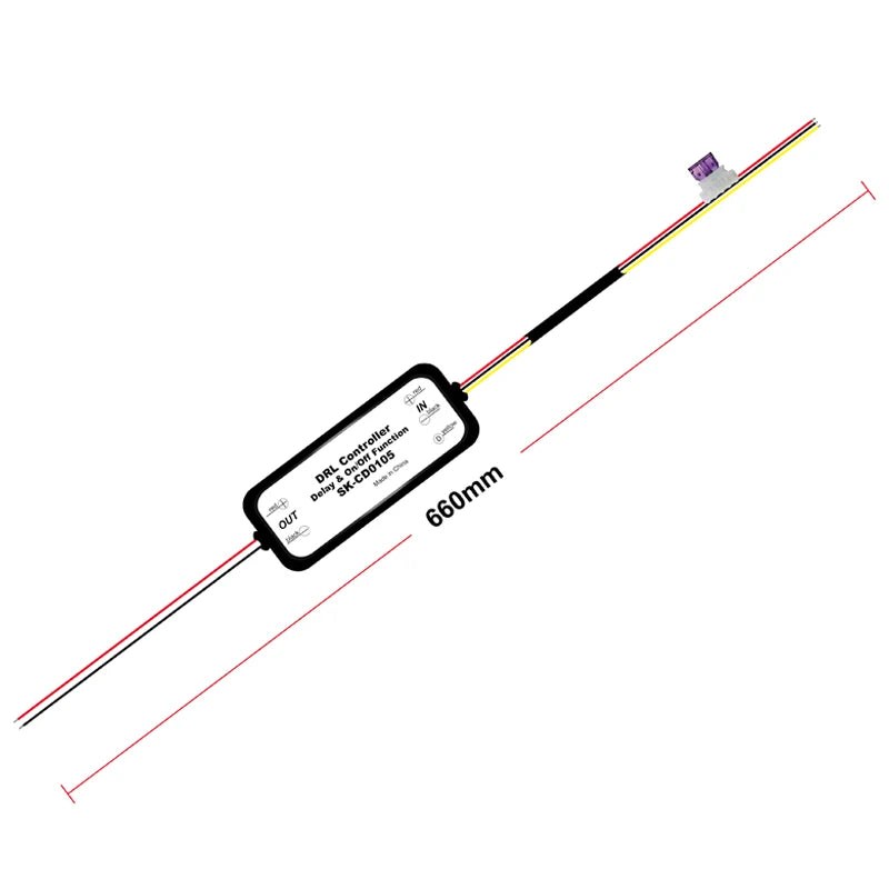 Drl Controller Daytime Running Relay Harness Dimmer On Off
