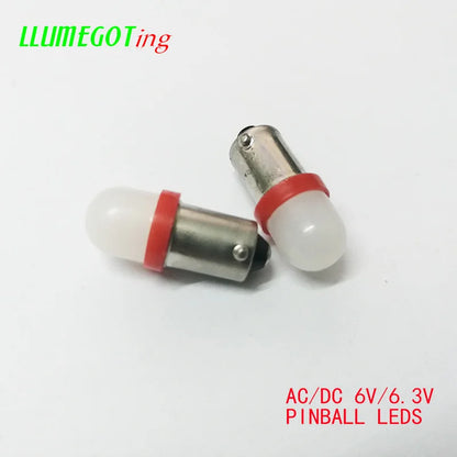50PCS Milk White Dome ba9s T4W 1X smd5050 Non