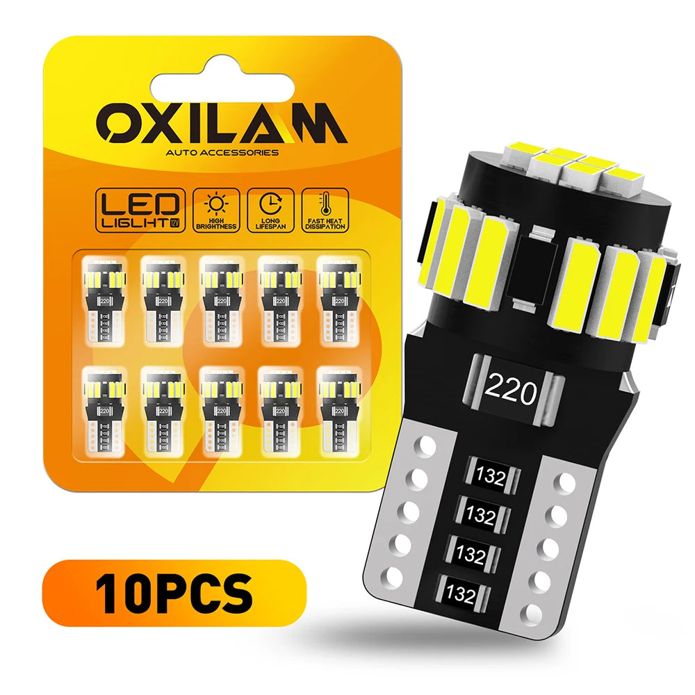 For Mercedes Benz W203 W211 W204 10X W5W T10 Canbus 194 Bulb
