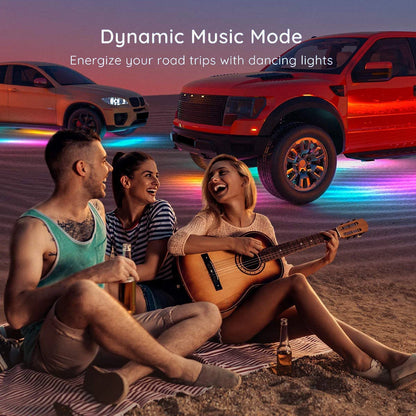 RGB Multicolor Flexible Flowing Underglow Underbody Waterproof