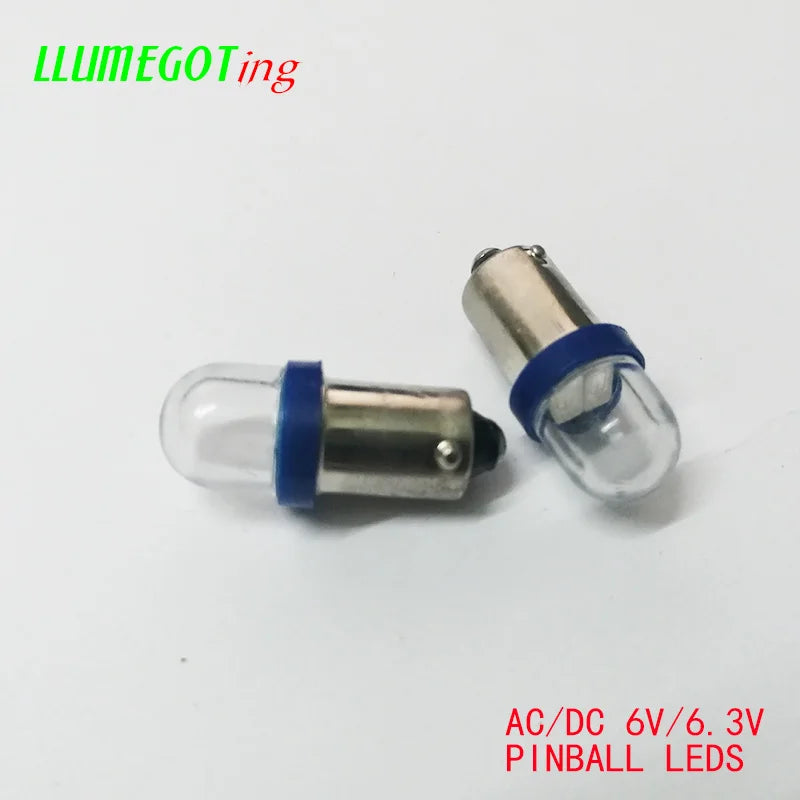 50PCS ba9s T4W Round Clear Dome 2X 5630SMD Various