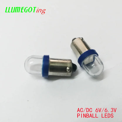 50PCS ba9s T4W Round Clear Dome 2X 5630SMD Various