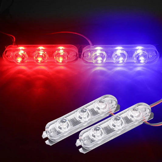 Pair Strobe Flasher Flash Stroboscopes Parking Signal Warning