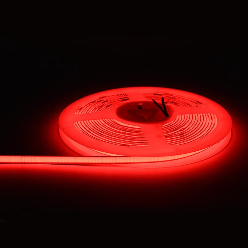 5MM Super Thin Cob Strip 480 Leds dc12v 24V