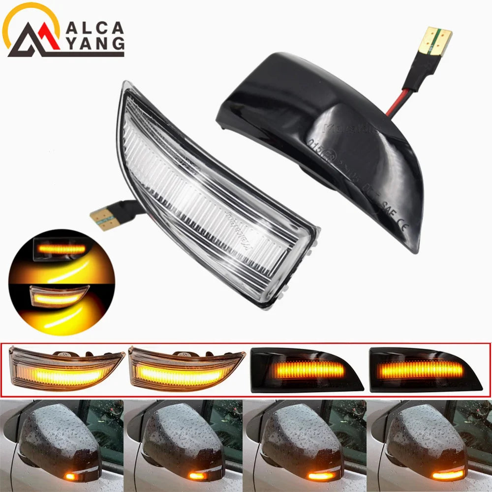 For Renault Megane MK3 Scenic Fluence Dynamic Turn Signal Mirror