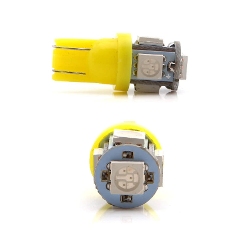 50PCS Dc 6V 6.3v T10 W5W 194 168 555