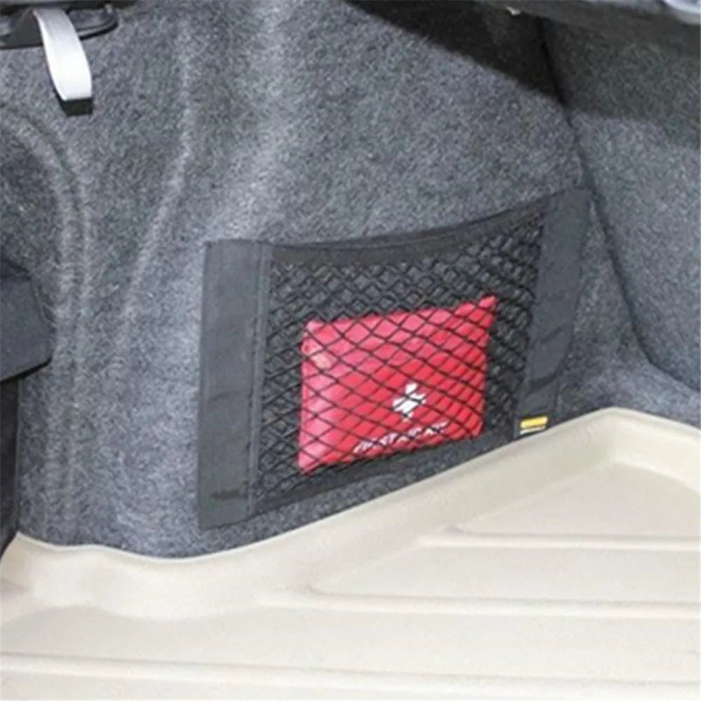 For Audi Accessories A4 A5 A6 Sticker Trunk Box Storage Bag Net
