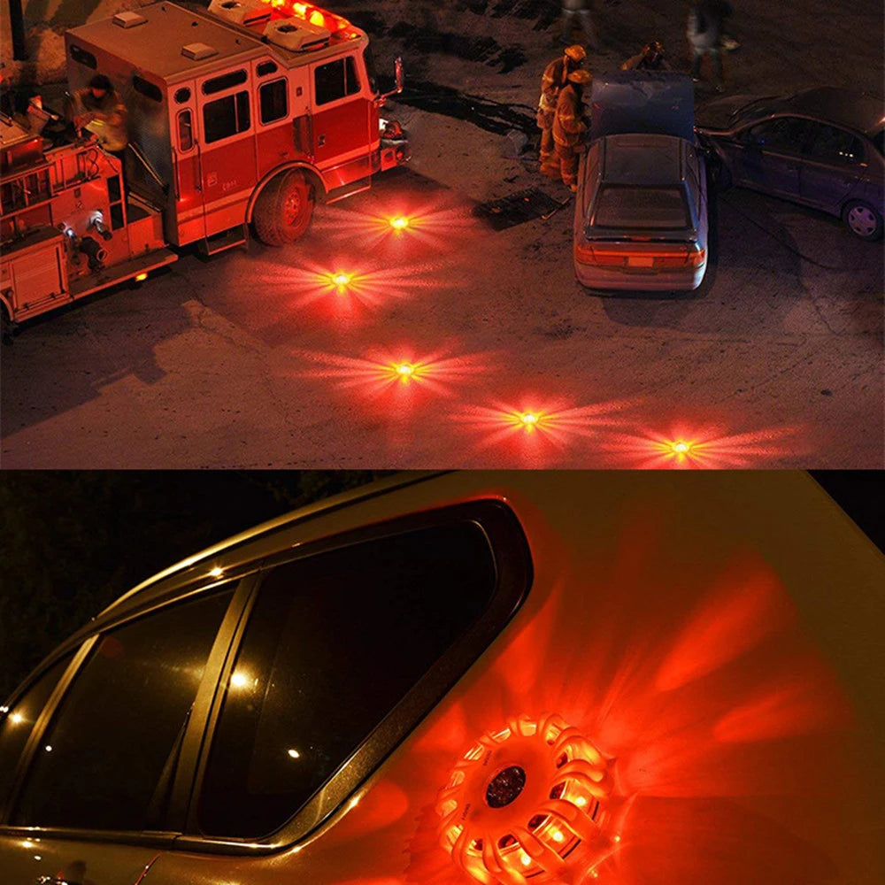 1PC 3PCS 6PCS 12 Flares Emergency Roadside Safety Beacon