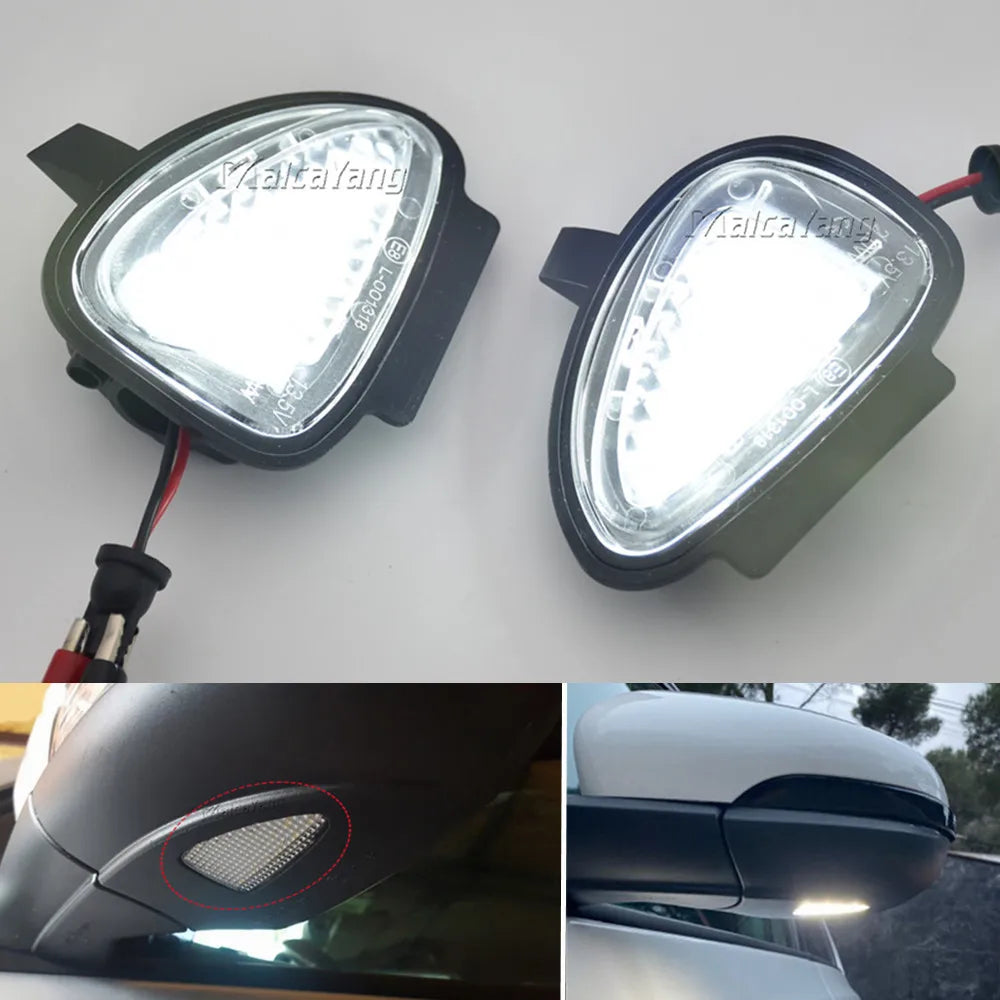 For VW Golf MK6 6 Mkvi Pieces Error Side Mirror Puddle Signal