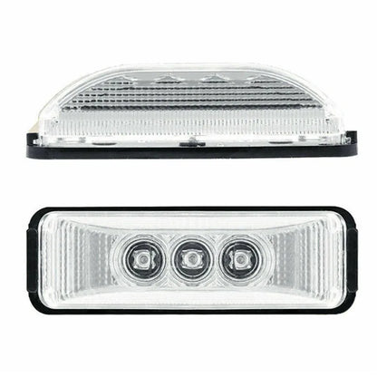 Pick Up Truck Waterproof Trailer Clear White 12V Fender