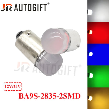 10PCS ba9s T4W 2835 Green 4300K Bulb Interior License