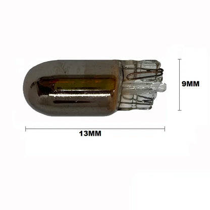 1PCS Amber T10 W5W 501 194 Silver Chrome Signal