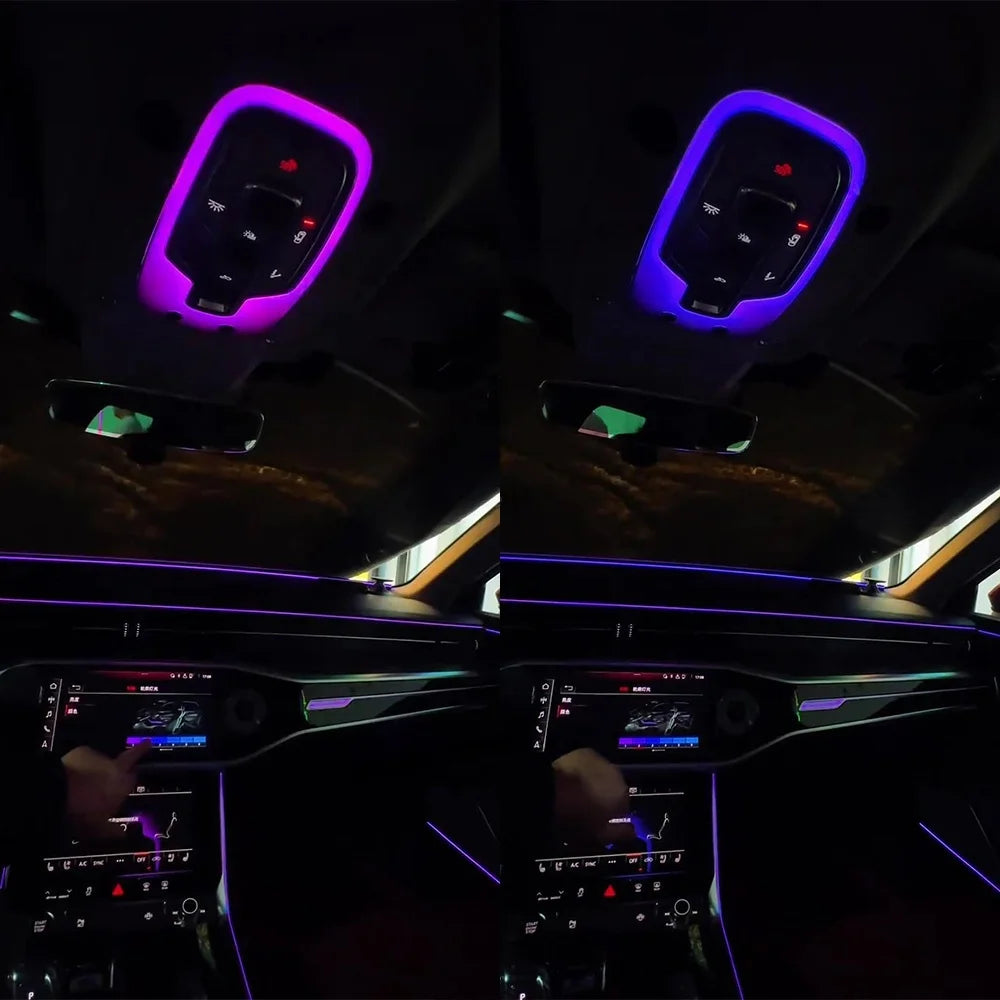 For Audi A4 A5 Q5 B9 Colors Ambient Reading A6 A7 C8 Roof