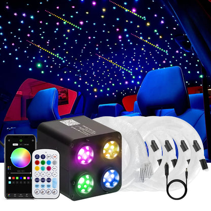 36W Port Starlight Headliner Kit Shooting Stars Roof Rgbw