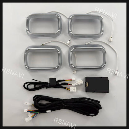 Front A C Vent Surround Trim Ambient Lighting Compatible