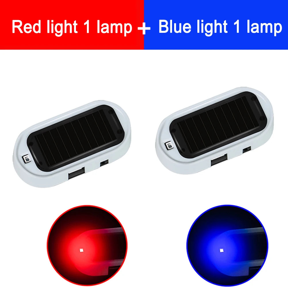 Wireless Warning anti-theft Caution Solar Powered Super Bright