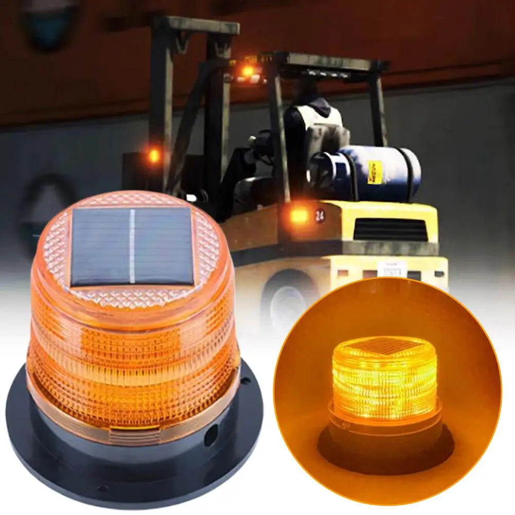 Strong Magnetic Flashing On Roof Solar Safety Power Emrgency