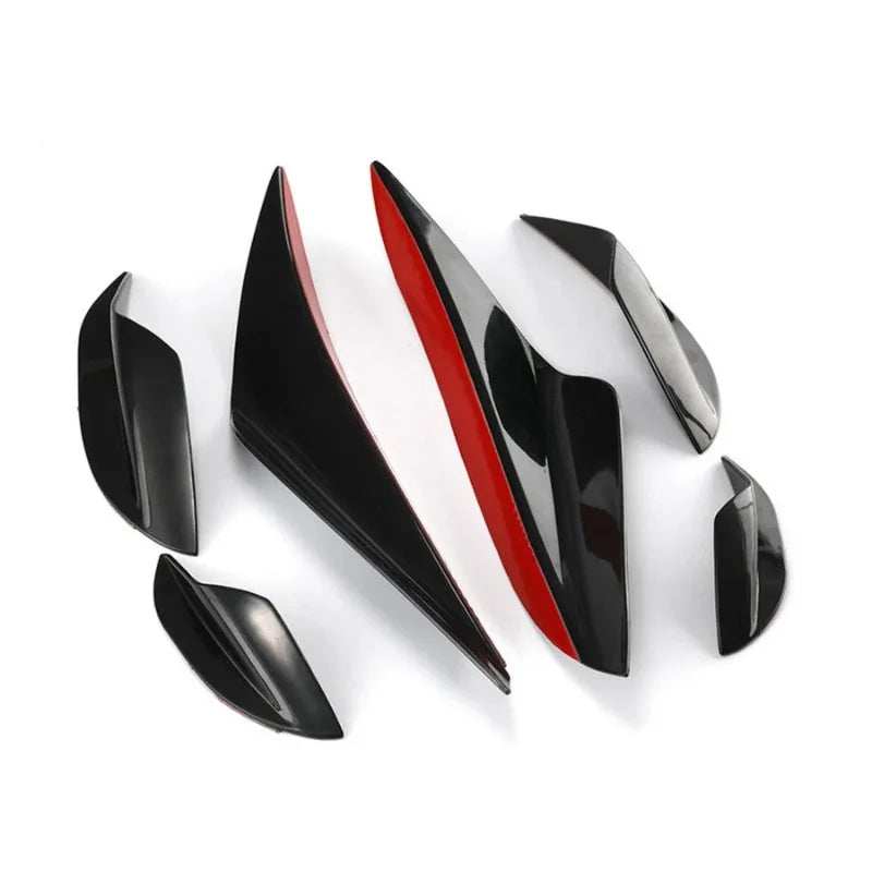 For BMW E90 E92 E93 M3 2005 2012 Front Bumper Canards Fins