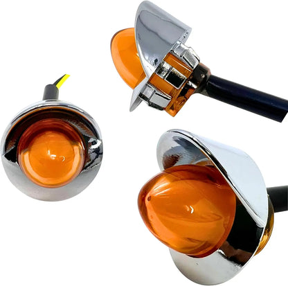 10PCS Amber 12V 24V MINI Watermelon Diameter Glo Vingtage