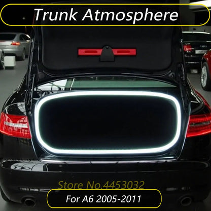 For Audi A6 C6 4F 2005-2011 Strip Trunk Atmosphere Kit Easy