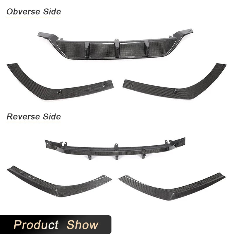 For BMW 6 Series Gt G32 Full Carbon Fiber Rear Bumper Diffuser