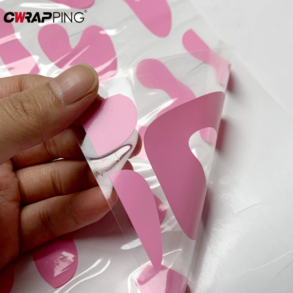 For Motorcycle Leopard Print Decorate Waterproof Stickers