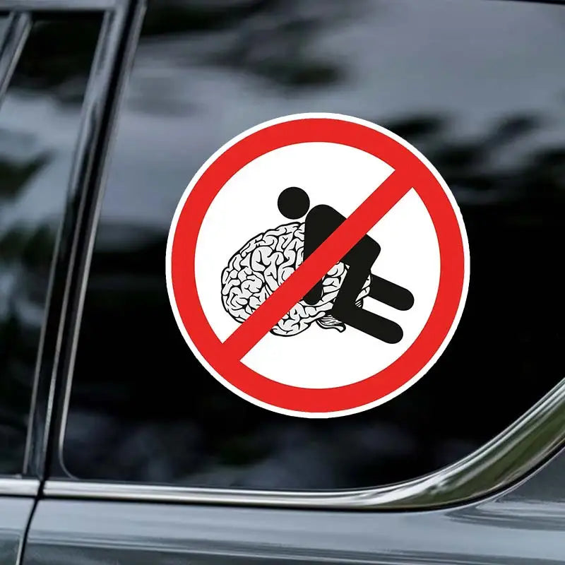 Sticker Waterproof Vinyl Decal On Bumper self-adhesive SH72