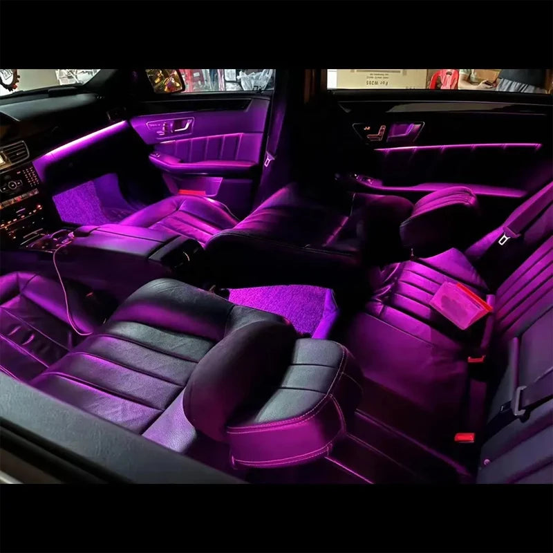 For Mercedes W212 E-Class 2010-2015 Dashboard In RGB Ambient