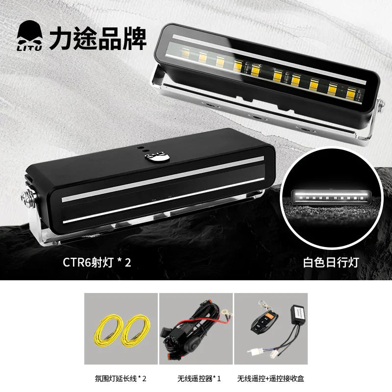 Dc 12-24v Inch Offroad Spotlight Bar Driving Flood Beam