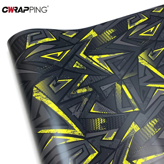 Vinyl Paper Wraps Camouflage Motorcycle Adhesive Wrap Full Body