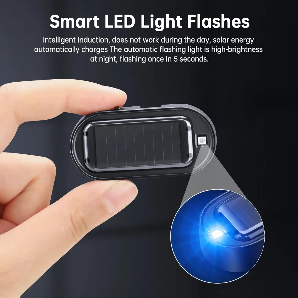 For Security Simulated Dummy Alarm Wireless Solar Powered