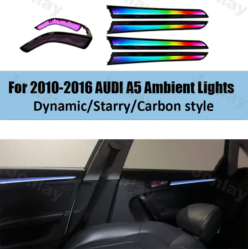 For 2010-2016 Audi A5 B8 Atmosphere Jonlay Ambient Trim Lighting