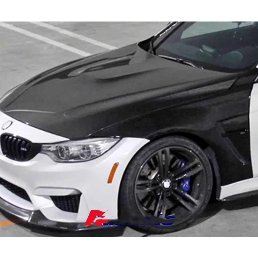 For BMW M4 F82 F83 2014-2020 Carbon Fiber Fender Bumper Retrofit