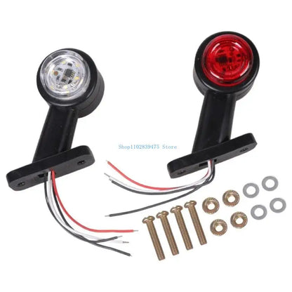 33WB Shockproof ABS Side Marker Upgrades Suvs Trucks Boats