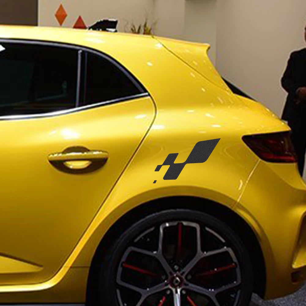For Renault Clio Rs R.S. 18 2PCS Body Side Stickers Megane