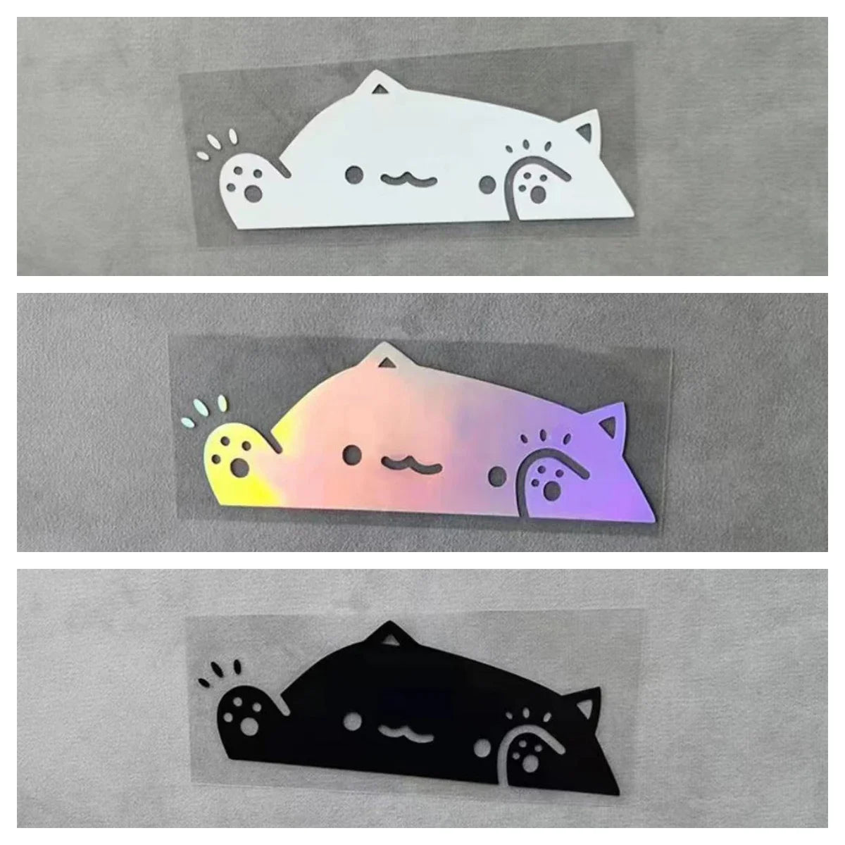 1PC Cat Sticker Window Body Bumper Trunk Decals Creative