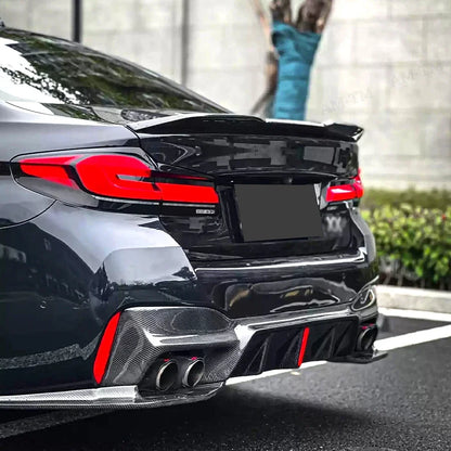 For BMW 5 Series M5 F90 G30 540I 530I Sports Carbon Fiber Rear