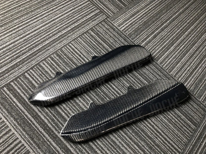 For BMW 4 Series F32 F33 Carbon Fiber Rear Splitters Lip Flaps