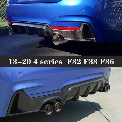 For BMW 4 Series F32 F33 F36 Upgrade Carbon Fiber Rear Bumper