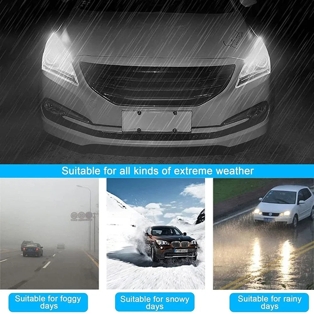 1PC 12V Flexible Daytime Running Waterproof Strip White Turn