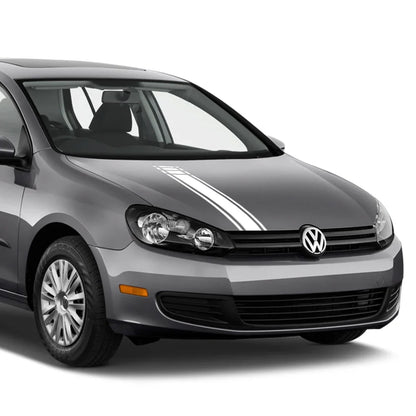 For Volkswagen VW Golf 8 7 Hood Racing Sticker R Gti MK8 MK7 MK5