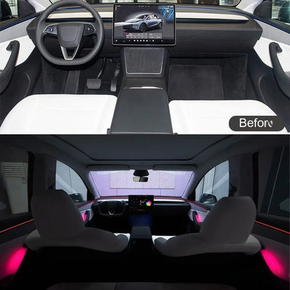 For Tesla Model Y Juniper Model Handle Ambient Highland