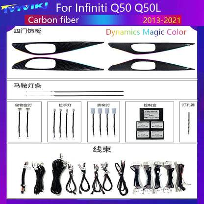 For Infiniti Q50 Q50L 2013-2021 Dynamic Lnner Ambient Magic