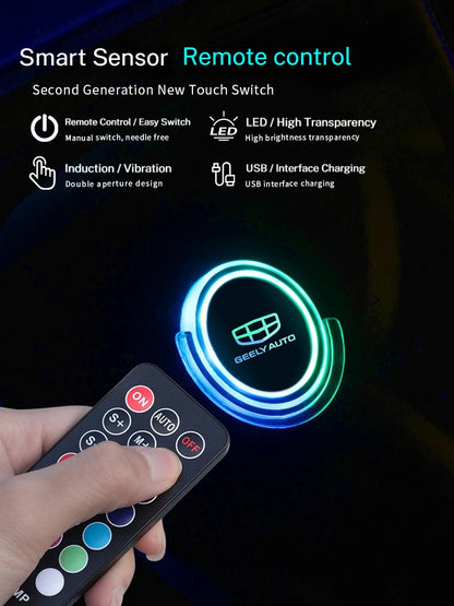 For Geely Geometryc Monjaro Emgrand EC7 Color Changing Cup