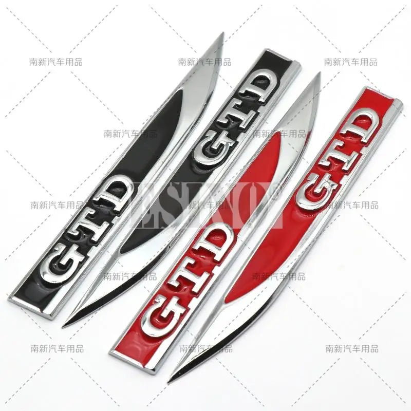 For Volkswagen X Gtd Body Fender Side Metal Chrome Zinc Alloy