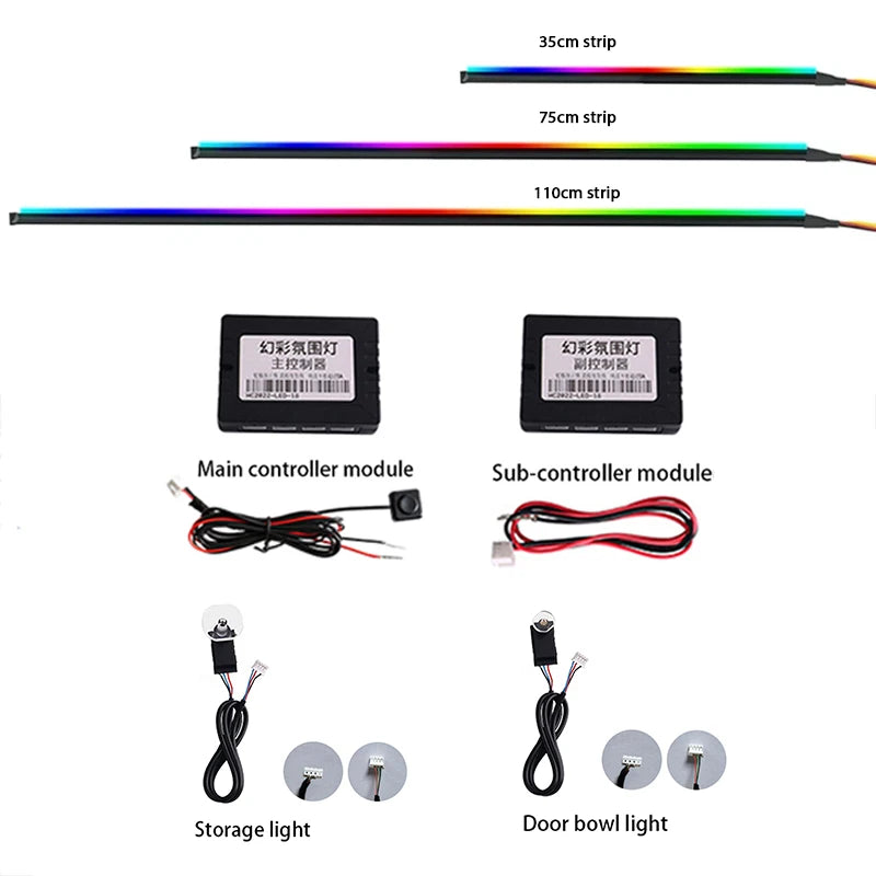 Symphony Ambient Parts Streamer Rainbow Pins