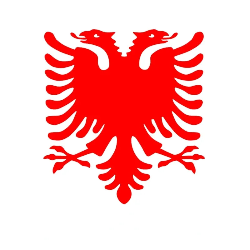 Sticker Vinyl Decal Albanian Double Headed Eagle Waterproof