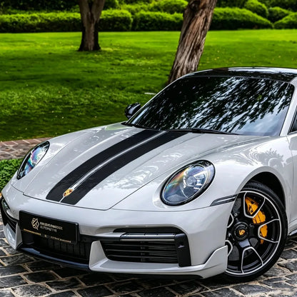 For Carrera Cup Gts 911 Hood Stickers Number Door Racing Sticker