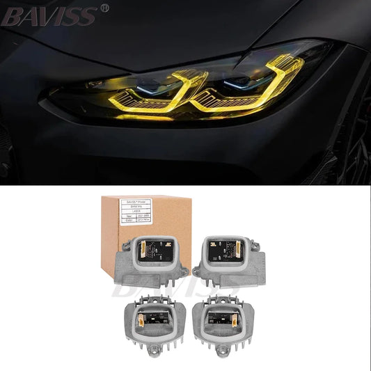 For BMW M3 M4 G22 G23 Yellow Lemon Laser Headlight Drl Modules