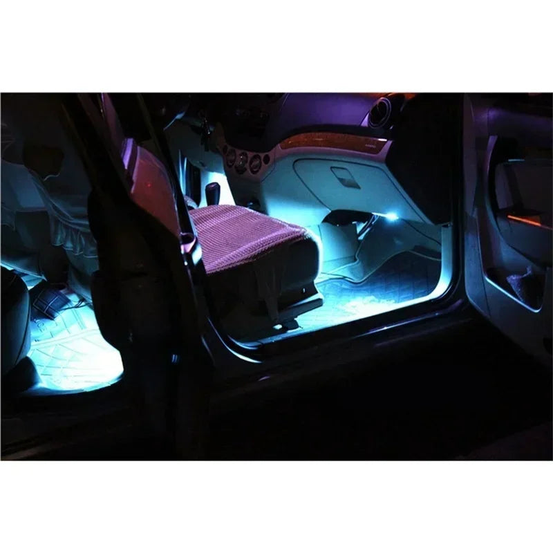 For Auto Interior Ambient Lighting Decoration RGB Strip 12V